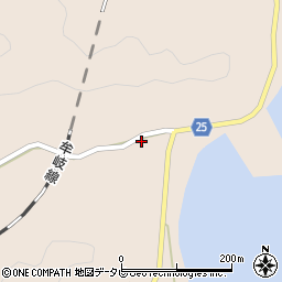 徳島県海部郡美波町木岐284周辺の地図