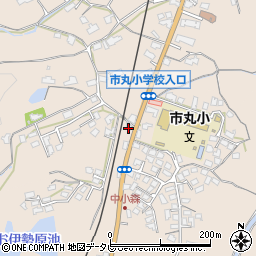 福岡県北九州市小倉南区市丸54周辺の地図