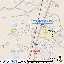 福岡県北九州市小倉南区市丸55周辺の地図