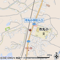 福岡県北九州市小倉南区市丸60周辺の地図