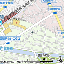 有料老人ホームあすなろ福間周辺の地図