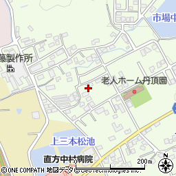 福岡県直方市上頓野2162-1周辺の地図