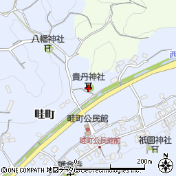 貴丹神社周辺の地図