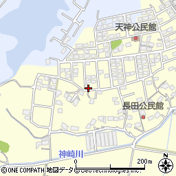 福岡県直方市下新入1317-73周辺の地図