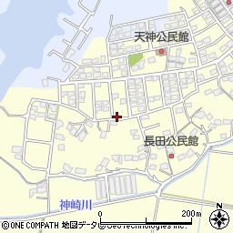 福岡県直方市下新入1317-85周辺の地図