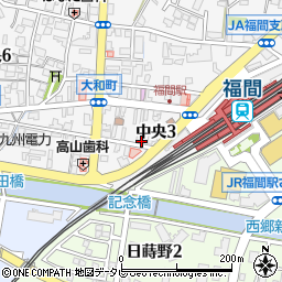 まわたり補聴器周辺の地図