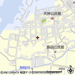 福岡県直方市下新入1317-84周辺の地図