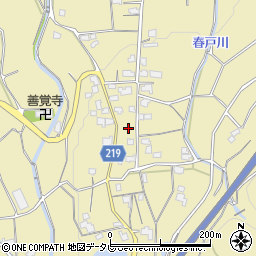 愛媛県伊予市上三谷2323周辺の地図