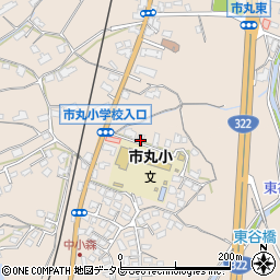 福岡県北九州市小倉南区市丸475周辺の地図