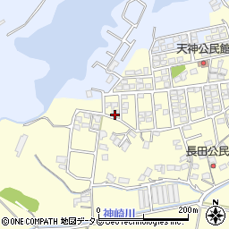 福岡県直方市下新入1317-58周辺の地図