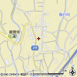 愛媛県伊予市上三谷甲-2322周辺の地図