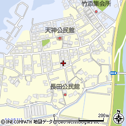 福岡県直方市下新入1317-117周辺の地図