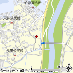 福岡県直方市下新入1275周辺の地図