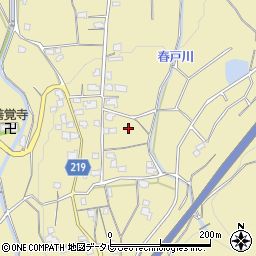 愛媛県伊予市上三谷甲-2229周辺の地図