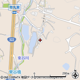 福岡県北九州市小倉南区市丸1181周辺の地図