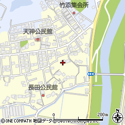 福岡県直方市下新入1291-5周辺の地図