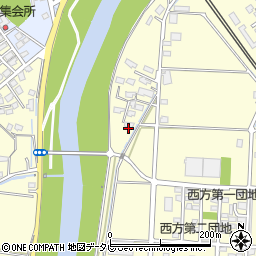 福岡県直方市下新入1168-3周辺の地図