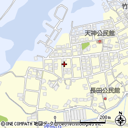 福岡県直方市下新入1317-69周辺の地図
