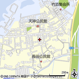 福岡県直方市下新入1317-116周辺の地図