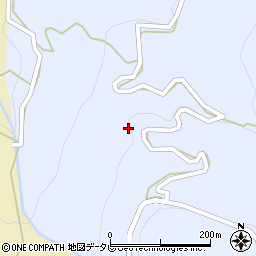 高知県長岡郡大豊町穴内395周辺の地図