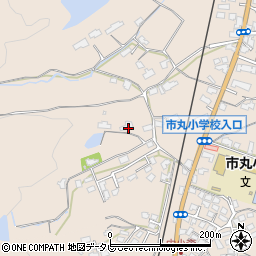 福岡県北九州市小倉南区市丸92周辺の地図