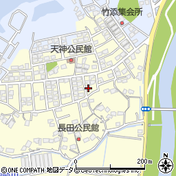 福岡県直方市下新入1256-72周辺の地図