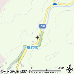 和歌山県田辺市稲成町2083周辺の地図