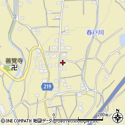 愛媛県伊予市上三谷甲-2236周辺の地図
