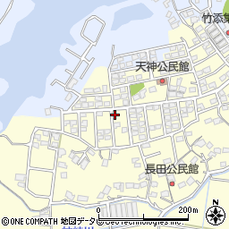 福岡県直方市下新入1317-80周辺の地図