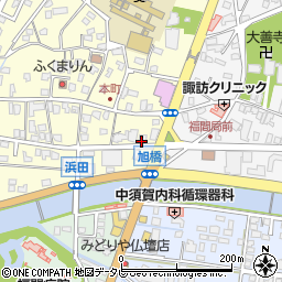 福栄タクシー有限会社　事務所周辺の地図