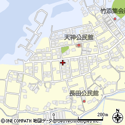 福岡県直方市下新入1317-92周辺の地図
