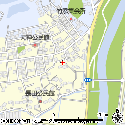 福岡県直方市下新入1256-63周辺の地図