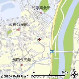 福岡県直方市下新入1256-62周辺の地図