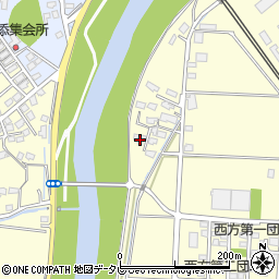 福岡県直方市下新入1168-7周辺の地図