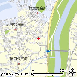 福岡県直方市下新入1256-84周辺の地図