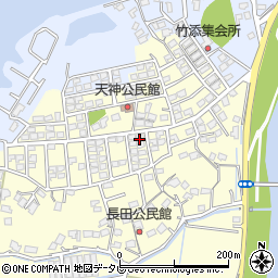 福岡県直方市下新入1256-74周辺の地図