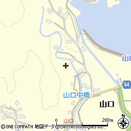 福岡県京都郡苅田町山口周辺の地図