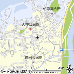 福岡県直方市下新入1256-70周辺の地図