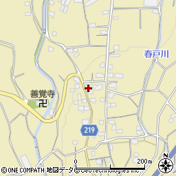 愛媛県伊予市上三谷甲-2317周辺の地図