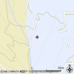 高知県長岡郡大豊町穴内325周辺の地図