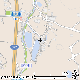 福岡県北九州市小倉南区市丸1166周辺の地図
