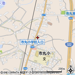 福岡県北九州市小倉南区市丸469周辺の地図