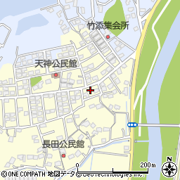 福岡県直方市下新入1256-38周辺の地図