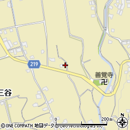 愛媛県伊予市上三谷2712周辺の地図