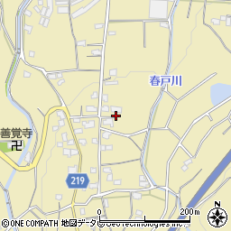 愛媛県伊予市上三谷甲-2252周辺の地図