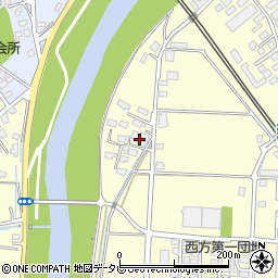 福岡県直方市下新入1163周辺の地図