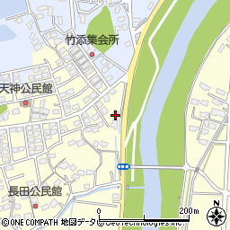 福岡県直方市下新入1256-10周辺の地図