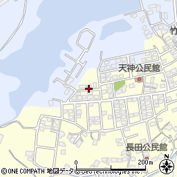 福岡県直方市下新入1317-42周辺の地図
