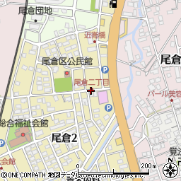 尾倉二丁目周辺の地図
