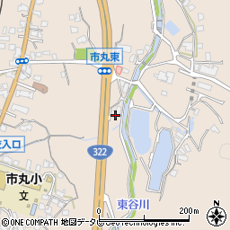 福岡県北九州市小倉南区市丸1054周辺の地図
